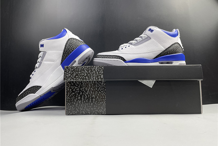 Air Jordan Retro 3 Racer Blue