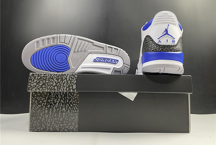 Air Jordan Retro 3 Racer Blue