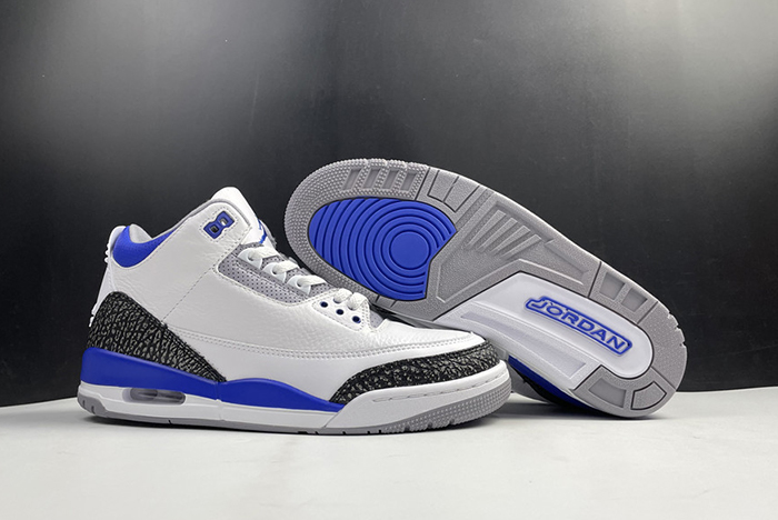 Air Jordan Retro 3 Racer Blue