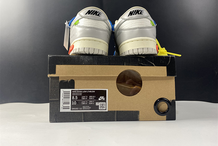 Off-White x Nike Dunk Low DM1602-112