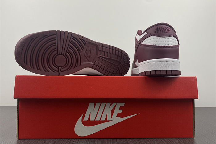 2021 New Nike Dunk Low “Bordeaux” White/Bordeaux