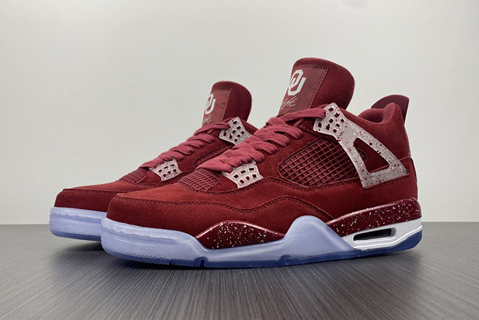 Air Jordans 4 Retro Oklahoma Sooners