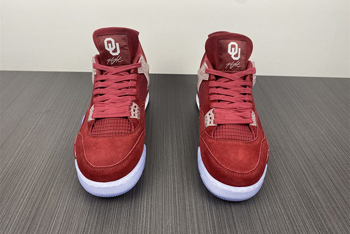 Air Jordans 4 Retro Oklahoma Sooners