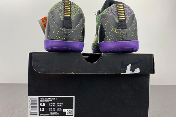 NIKE KOBE 9 ELITE ZK9  677992-998