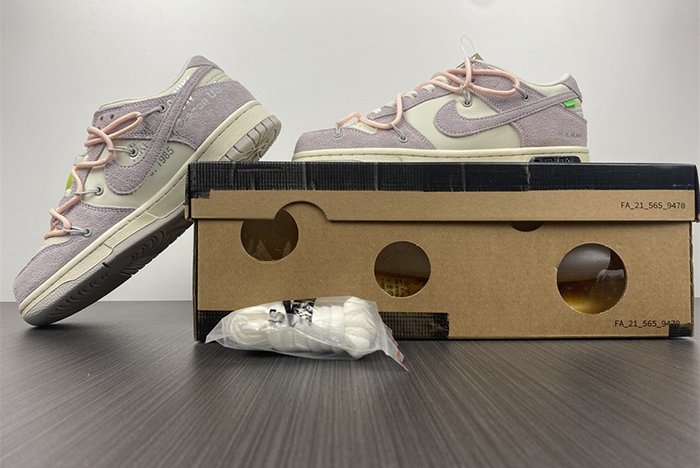 Off-White x Nike Dunk Low  DJ 0950-100