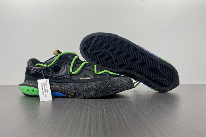 Nike Blazer Low x Off-White "Black / Green"