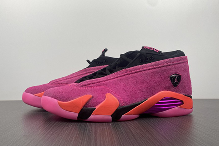 Air Jordan 14 Low WMNS “Shocking Pin