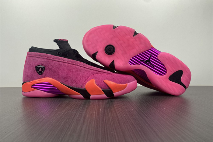 Air Jordan 14 Low WMNS “Shocking Pin
