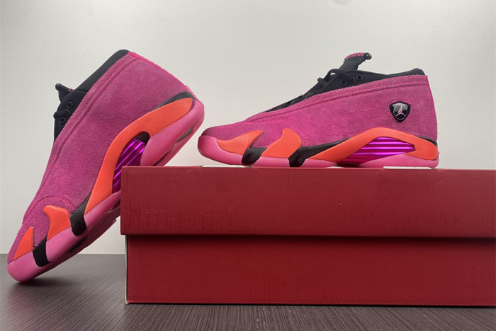 Air Jordan 14 Low WMNS “Shocking Pin