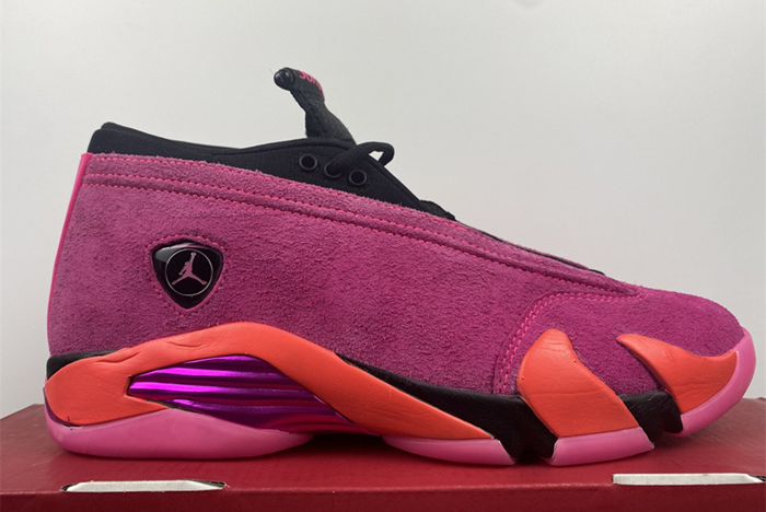 Air Jordan 14 Low WMNS “Shocking Pin
