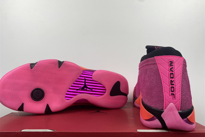 Air Jordan 14 Low WMNS “Shocking Pin