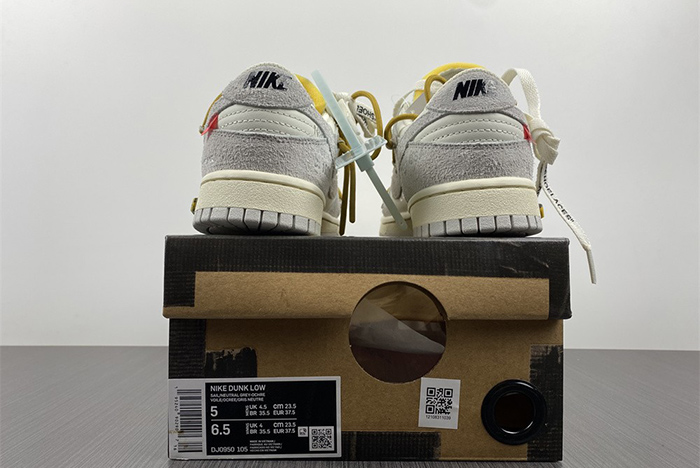 Jff-White x Nk Dunk Low NO.37-of50