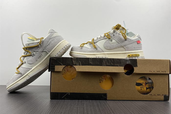 Jff-White x Nk Dunk Low NO.37-of50