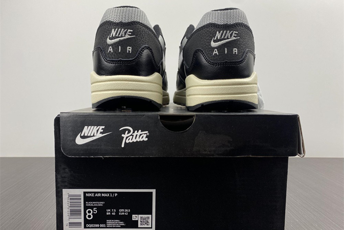 Nike Air Max 1 Patta Waves Black
