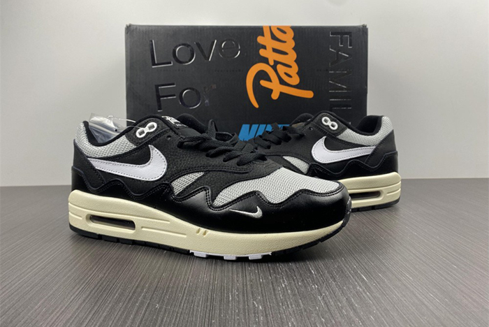 Nike Air Max 1 Patta Waves Black