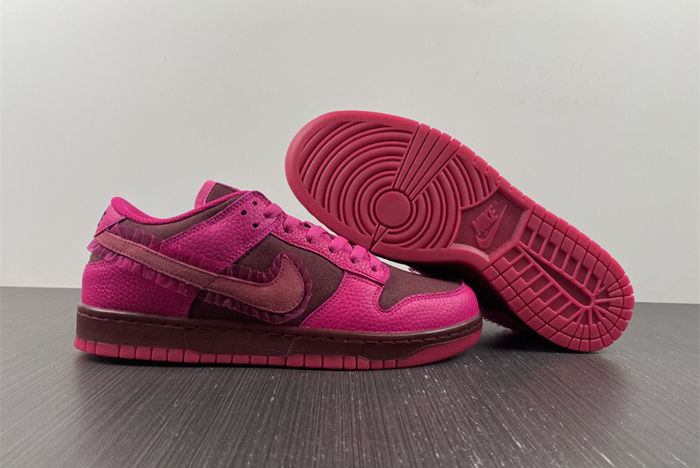 Nike Spruces Up Its Dunk Low "Team Red/Pink