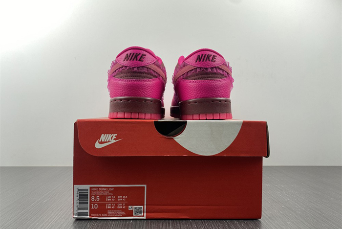 Nike Spruces Up Its Dunk Low "Team Red/Pink