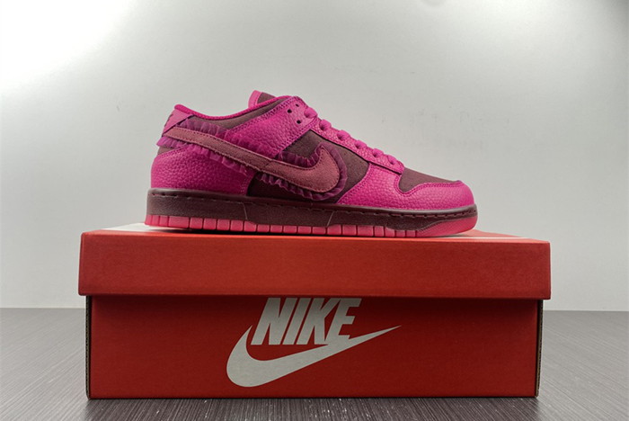 Nike Spruces Up Its Dunk Low "Team Red/Pink