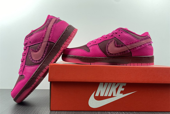 Nike Spruces Up Its Dunk Low "Team Red/Pink