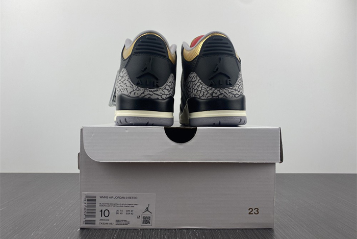 Air Jordan 3 WMNS “Black Gold