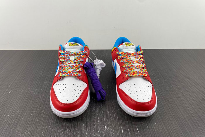 LeBron James x Nike Dunk Low “Fruity Pebbles DH8009-600