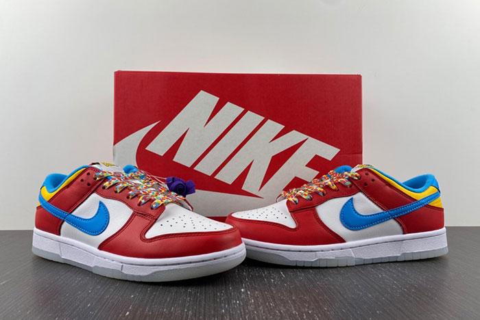 LeBron James x Nike Dunk Low “Fruity Pebbles DH8009-600