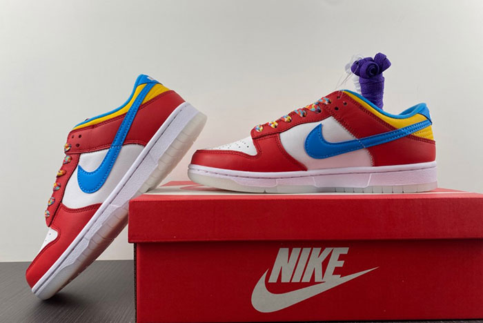 LeBron James x Nike Dunk Low “Fruity Pebbles DH8009-600