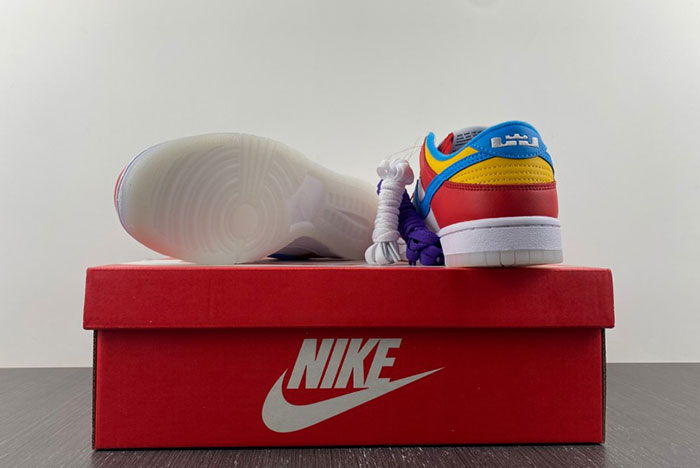 LeBron James x Nike Dunk Low “Fruity Pebbles DH8009-600