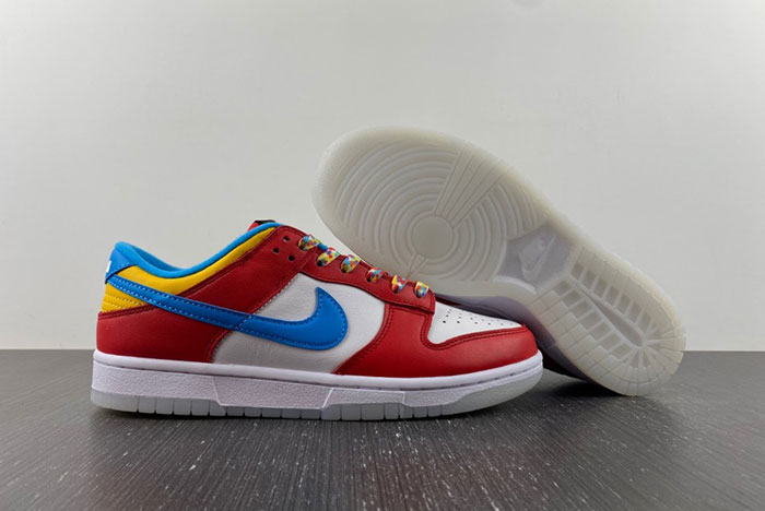 LeBron James x Nike Dunk Low “Fruity Pebbles DH8009-600