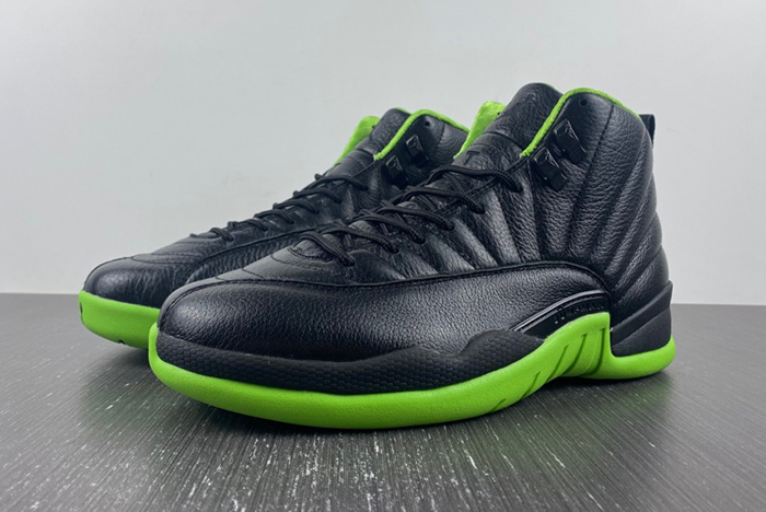 Air Jordan 12 green black