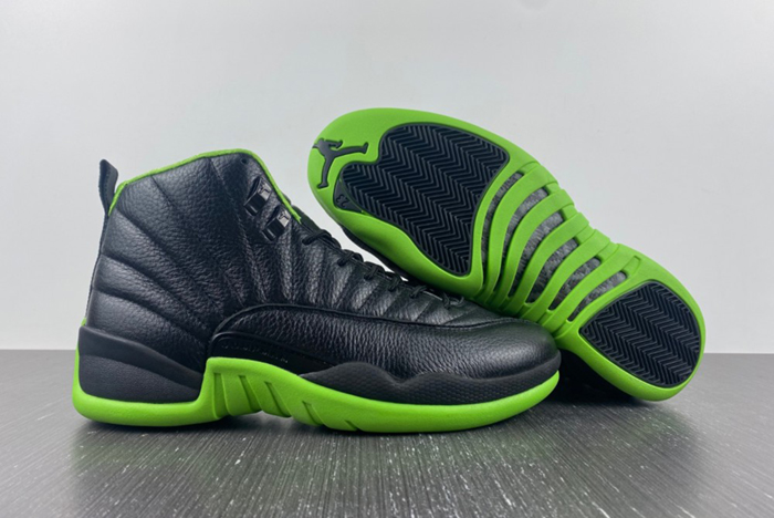 Air Jordan 12 green black