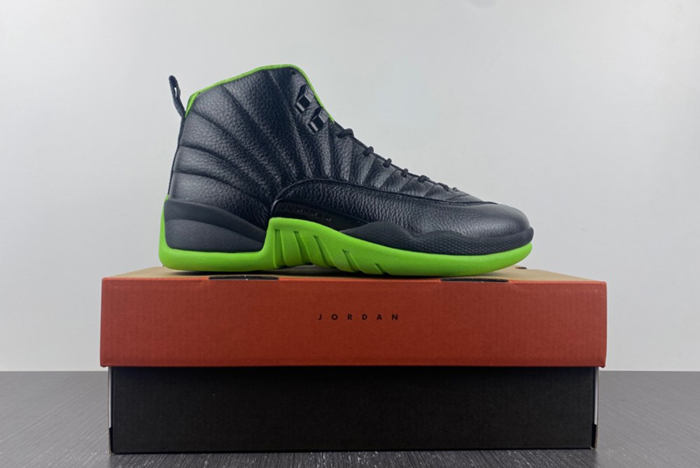 Air Jordan 12 green black
