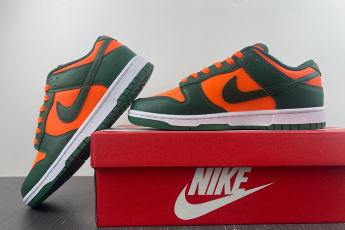Nike Dunk Low "Miami Hurricanes" Is Unveiled