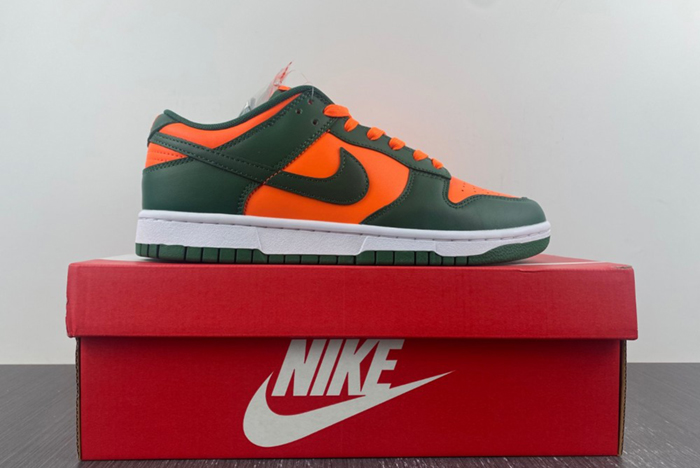 Nike Dunk Low "Miami Hurricanes" Is Unveiled