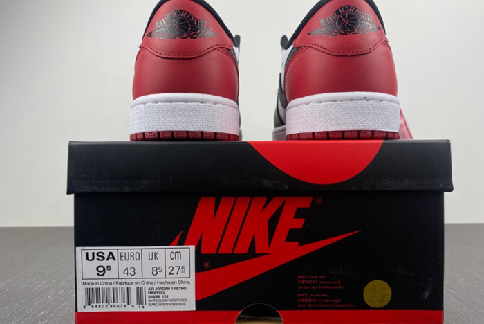 Air Jordan 1 Black Toe 555088-1251