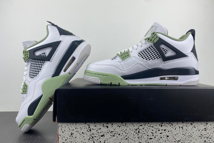 Air Jordan 4 WMNS “Seafoam AQ9129-103
