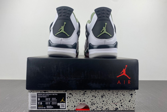 Air Jordan 4 WMNS “Seafoam AQ9129-103