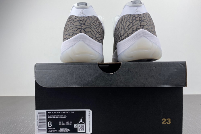 Air Jordan 11 Low WMNS “Yellow Snakeskin” AV2187-140a