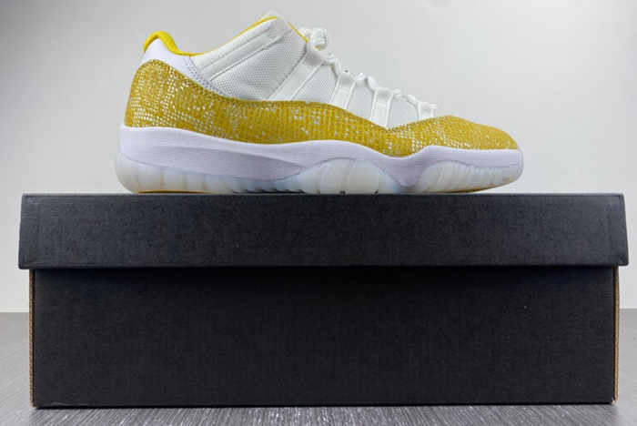 Air Jordan 11 Low WMNS “Yellow Snakeskin AH7860-107