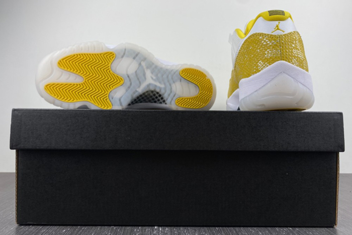 Air Jordan 11 Low WMNS “Yellow Snakeskin AH7860-107