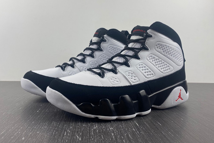 Air Jordan 9 black and white