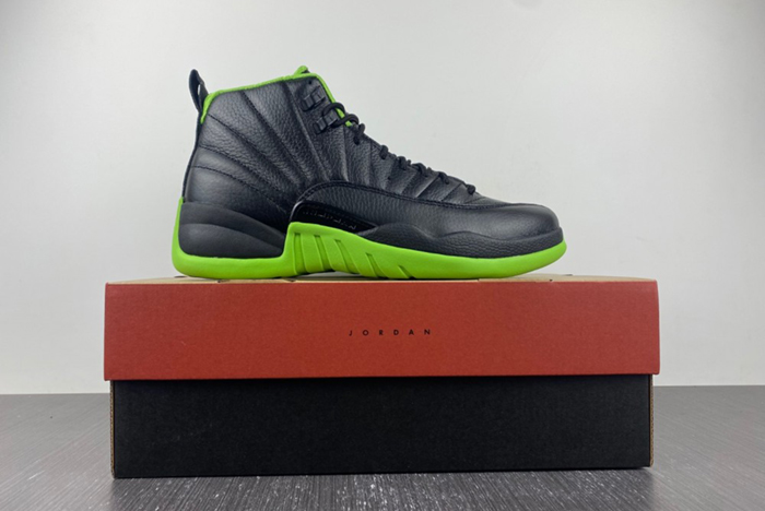 Air Jordan 12  Black and Green