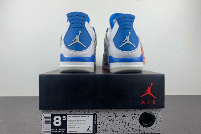 AJ4 AIR JORDAN 4 OG “MILITARY BLUE” 308497-105P