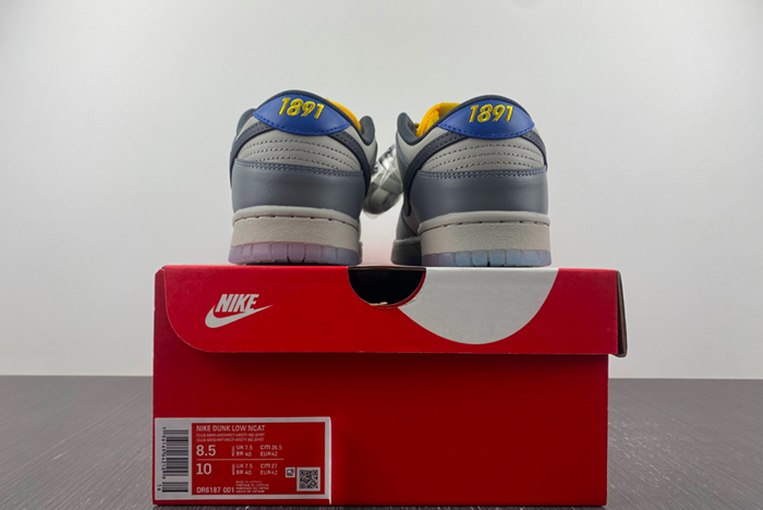 nike dunk low “N0*H carolina a&t“  dr6187-001