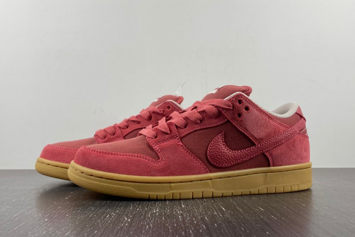 NIKE SB DUNK LOW ''RED GUM''  DV5429-600