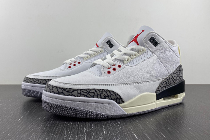 Air Jordan 3 White Cement Reimagined Shoes 2023 DN3707-100