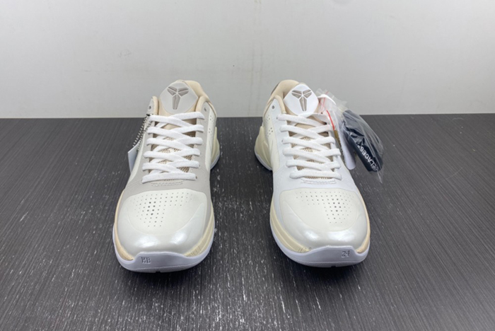 Latest 2023 Nike Kobe 5 Protro Undefeated Rice White DB4796-101