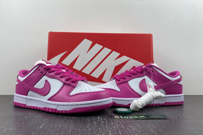 Nike Dunk Low GS “Active Fuchsia  FJ0704-100