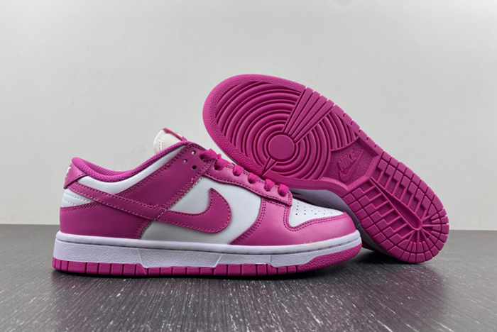 Nike Dunk Low GS “Active Fuchsia  FJ0704-100