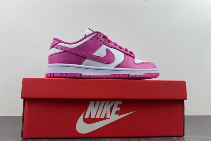 Nike Dunk Low GS “Active Fuchsia  FJ0704-100